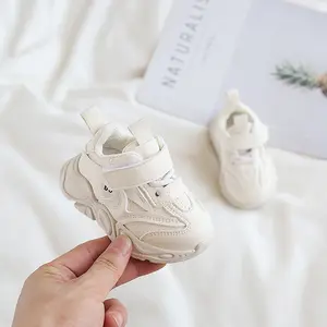 Bebekler için sıcak satış yenidoğan bebek pamuk spor ayakkabı 6-12 ay