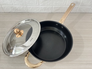 Bộ nồi chảo nhà bếp mới 12 món bằng thép không gỉ, chống dính, nhiều màu sắc - Product Image 5