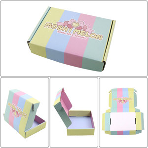 Logotipo personalizado Caja <span class=keywords><strong>de</strong></span> cartón corrugado rosa Caja <span class=keywords><strong>de</strong></span> envío Caja <span class=keywords><strong>de</strong></span> envío Embalaje <span class=keywords><strong>de</strong></span> <span class=keywords><strong>ropa</strong></span> <span class=keywords><strong>para</strong></span> vestido <span class=keywords><strong>Ropa</strong></span> Camiseta Tra - Product Image 6