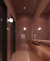 Intérieur moderne clé en main pour cafés, boulangeries, pâtisseries, villas, visualisation 3D, aménagement des espaces, identité de marque écologique