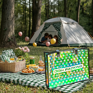 Letra holográfica Correas de hombro largas Mylar Bolsas Holográfica Pvc Tpu Tote Bag Logotipo personalizado - Product Image 4