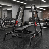 Machine de musculation professionnelle à charge libre pour développé couché, équipement d'entraînement de force à charge lourde