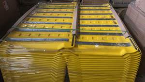 Heavy Duty Portable Yellow HDPE Wheelchair <b>Ramp</b> High-Intensity Prismatic Visibility 13kg Lightweight 500kg Load Capacity for - Product Image 6