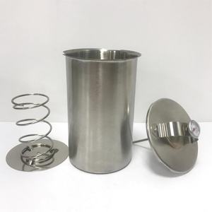 Cuiseur vapeur à viande en acier inoxydable avec thermomètre - Outil de cuisson de la viande, outil pour la fabrication de jambon - Product Image 4