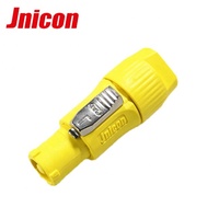 Productos de alta calidad a prueba de poder para video de audio xlr, 3 polos conector de fuente de alimentación macho