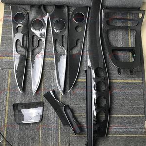 Tableau de bord du panneau de commande central pour <span class=keywords><strong>Mercedes</strong></span>-Benz W213 <span class=keywords><strong>AMG</strong></span> Kits intérieurs de remplacement en fibre de carbone - Product Image 6