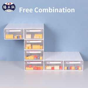 صندوق تنظيم بلاستيكي عالي الجودة مع فواصل، منتج رائج للبيع، صناديق وحاويات تخزين للأغراض الصغيرة - Product Image 3