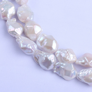 Nuevo Producto de Zhuji, Perlas Sueltas de Agua Dulce Naturales de 15-20 mm, Partículas de Diamante y Perlas Barrocas Irregulares de Colores - Product Image 2