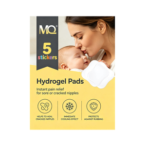 Parches de hidrogel MQ (5 unidades) para alivio del dolor de pezones y confort durante la lactancia - Product Image 1