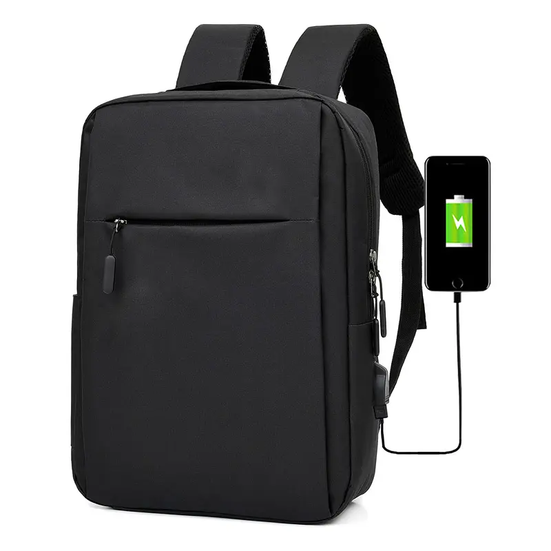 กระเป๋าเป้สะพายหลังแล็ปท็อปเพื่อธุรกิจที่ปรับแต่งได้มัลติฟังก์ชั่นพร้อมกระเป๋าเป้สะพายหลัง usb สามารถรองรับกระเป๋าเป้สะพายหลังแล็ปท็อปขนาด 15.6 นิ้วได้