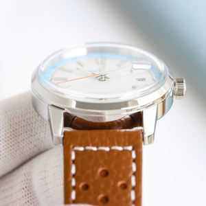 Reloj mecánico automático de lujo para hombre, reloj de pulsera clásico con calendario y correa de cuero - Product Image 4