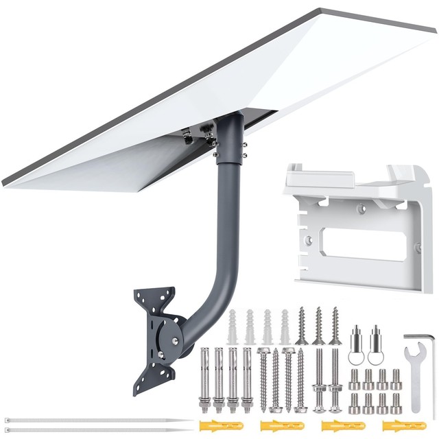 Starlink Gen 3 4 Mount for Starlink, Adjustable Wall /Roof Mounting Kit Compatible with V3 V4 Starlink Standard Dish