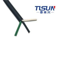 Cable de Alimentación Estándar Estadounidense Modelo SE, 3 Núcleos, 18AWG, Revestimiento de TPE, Resistencia a la Temperatura 105 ℃