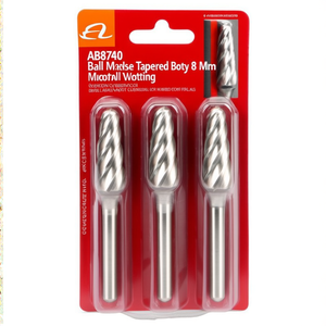 ดอกกัดทรงกลม AB8700 ขนาด 8 มม. ทำจากคาร์ไบด์แข็ง สำหรับตัดโลหะและไม้ - Product Image 2