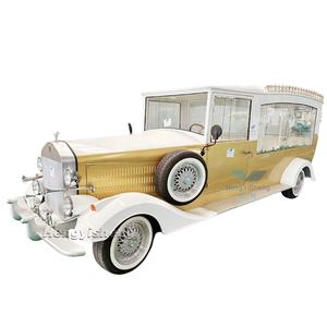 Carruaje de caballos funerario eléctrico especial Carruaje fúnebre de Cenicienta para transporte de ataúd disponible para la venta - Product Image 1
