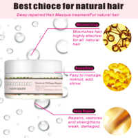 Crème Marocaine OEM 250ml Masque Capillaire Herbal Nourrissant Bio pour Cheveux Secs Volume Lisse Brillant Prévention Chute de Cheveux MOQ