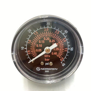 เกจวัดแรงดันแบบอนาล็อก Norgren รุ่น 18-015-208 0-60 Psi 0-4 บาร์ 0-0.4 เมกะปาสคาล ผลิตในประเทศจีน - Product Image 2