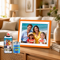 Cadre photo numérique Wi-Fi 10,1 pouces 32 Go 1280x800 HD IPS Écran tactile Rotation automatique Cadre photo intelligent Cloud OEM
