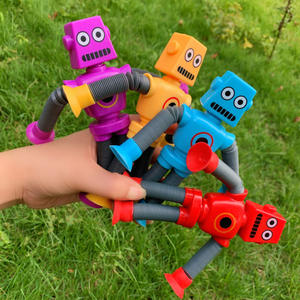 Juguete Robot Telescópico para Niños con Ventosa, Tubo Telescópico Variable, Juguetes Antiestrés Divertidos para Niños, Regalo de Descompresión - Product Image 2