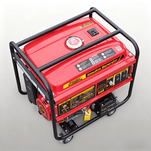 Generador de Corriente Alterna POWERAC PR8000-E de 7KW |   Alternador de Cobre Puro + AVR, Motor de 4 Tiempos, 25L, Interruptor de Circuito de Seguridad - Product Image 2