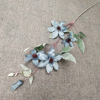 Fleurs artificielles décoratives de maison, 1 pièce, prix d'usine, fausses plantes de Lotus