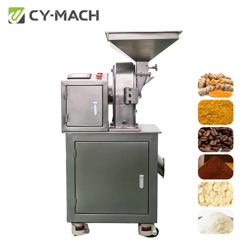 Pulverizador universal de acero inoxidable de alta velocidad Machinr para granos de café y especias