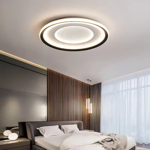 Luz de techo creativa simple montada en superficie dormitorio sala de estar acrílico hierro estilo Morden lámpara de techo led - Product Image 5