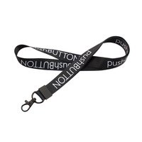 Articles les plus vendus Lanière d'affaires courte/longue de couleur personnalisée avec logo en nylon pour cadeaux promotionnels
