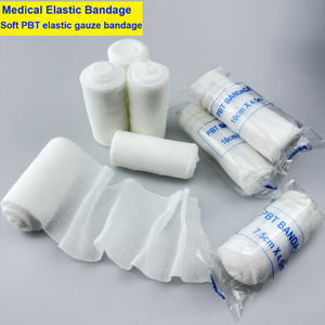 Bandages médicaux certifiés OEM d'usine, <span class=keywords><strong>bandage</strong></span> extensible en PBT, pansement conforme, gaze élastique, <span class=keywords><strong>bandage</strong></span> médical d'urgence en PBT - Product Image 3