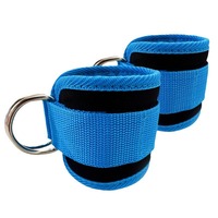 Sangles de cheville avec corde de traction pour entraînement de force Taekwondo, protection de pied pour sports de résistance, anneau haltère