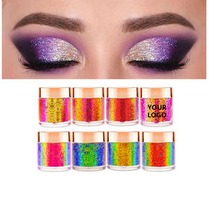 Logo personnalisé duchrome 24 couleurs Multi Chrome Pigment paillettes ombre à paupières brillant Multichrome néon Chrome caméléon Gel ombre à paupières - Product Image 3