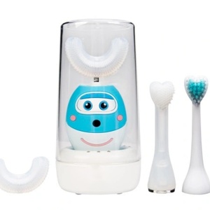 Cepillo de Dientes Eléctrico Ultrasónico de Marca Privada para Niños y Bebés con Funciones de Música y Voz, Cerdas Medianas, Cuidado Bucal, Diseño en Forma de U - Product Image 6