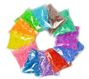 อีเบย์ที่ขายดีที่สุดพรีเมี่ยมที่มีคุณภาพที่มีสีสันยางวงสำหรับเด็กของเล่นสำหรับวง Looms DIY - Product Image 3