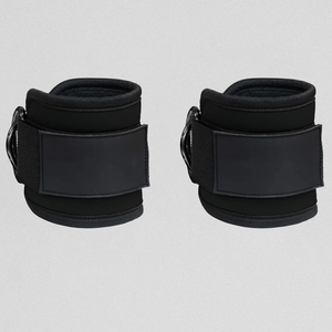 สายรัดข้อเท้าปรับระดับได้ GAF ทำจากนีโอพรีน สำหรับการฝึกความแข็งแรง สายรัดข้อเท้าหนังคุณภาพสูงสำหรับยกน้ำหนัก - Product Image 1