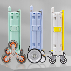 รถเข็นสำหรับคุณครูแบบมีล้อลากด้ามจับปรับได้พร้อมที่นั่ง - Product Image 2