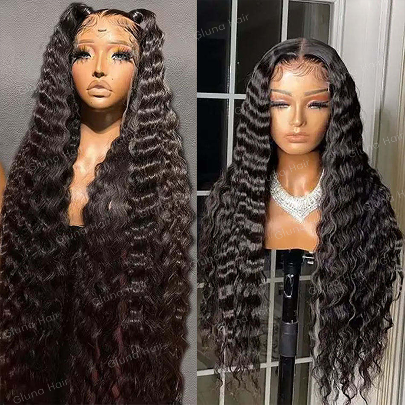 Peluca de ondas profundas