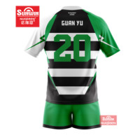 Nouvelle conception personnalisée conception originale maillot de rugby professionnel en polyester spandex chemise de rugby personnalisée de haute qualité pour l'équipe