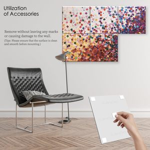 Paneles acústicos de Pintura <span class=keywords><strong>Art</strong></span>ística, juego de paneles 3D, paneles de pared acústicos modernos impresos en HD para estudio de oficina - Product Image 2