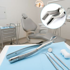 Forceps d'extraction dentaire manuels en acier inoxydable de haute qualité 53R pour molaires supérieures côté droit – Instruments chirurgicaux d'extraction dentaire - Product Image 3