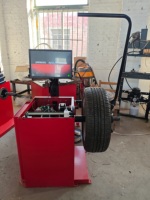 Equipo de Balanceo de Ruedas Láser 3D Runche WB-50, Totalmente Automático, Computarizado, con Pantalla Digital, Certificado CE