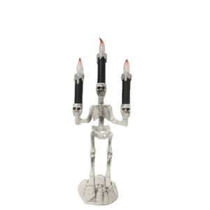 Décorations élégantes pour l'intérieur de la maison, décorations de bougeoirs lumineux, décorations d'Halloween, accessoires d'ambiance pour les fêtes - Product Image 3