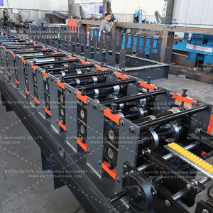 Línea de Producción de Tejas de Arco Metálicas Hidráulicas CNC, Conformado Continuo de Rollos para Paneles de Techo Esmaltados, Alimentación Automática con Enderezamiento - Product Image 3