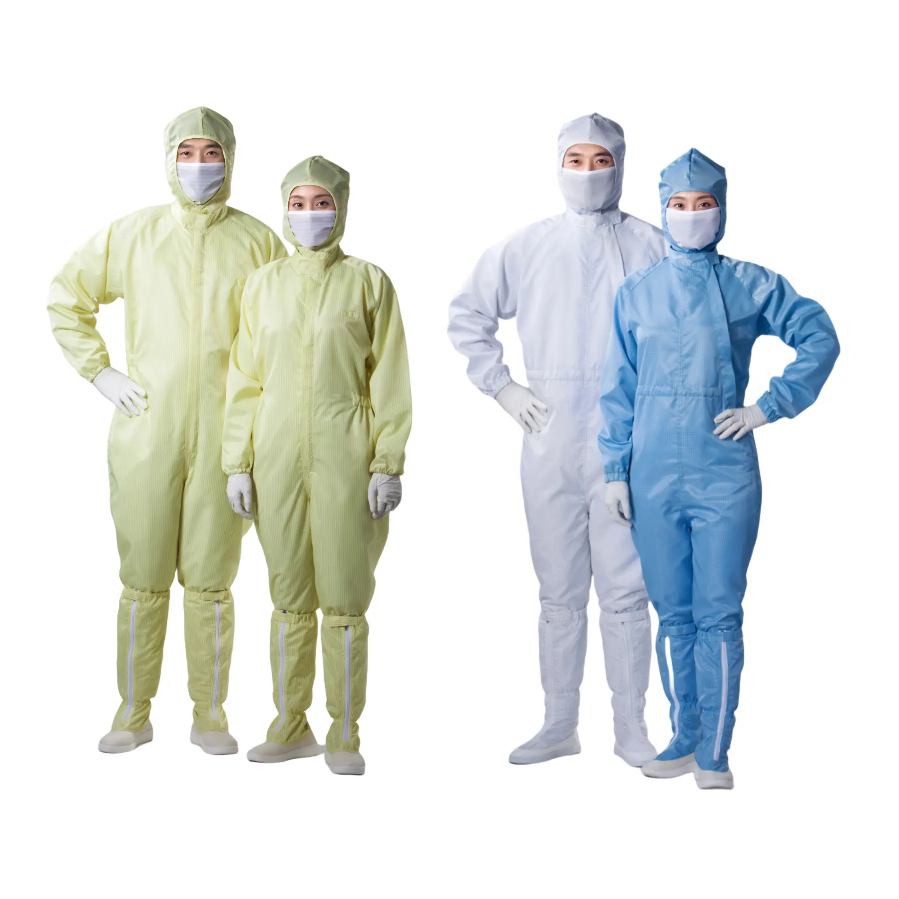 5 мм полосатый сетчатый полиэстеровый логотип индивидуальный Esd одежда Антистатическая униформа для уборки комбинезон рабочая одежда