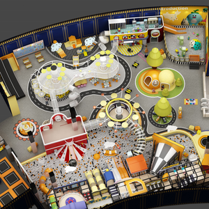Área de Juegos Interior Personalizada de 2000 m², Conjuntos de Equipos de Juegos Blandos, Piscina de Pelotas de Plástico para Escuelas, Parques y Centros Comerciales - Product Image 3