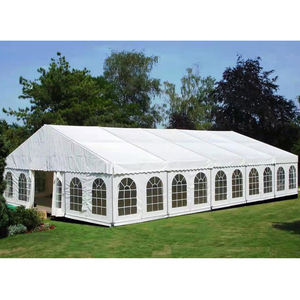 Auvents pour événements en plein air avec structure en aluminium durable, structure en acier galvanisé, toit en tissu recouvert de PVC, tente de fête, tente de mariage - Product Image 5