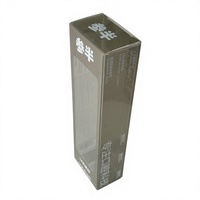 Boîte pliante en plastique PET transparente personnalisée, boîte d'emballage rectangulaire en PET transparent pour tube de dentifrice, soins bucco-dentaires, impression de logo personnalisée