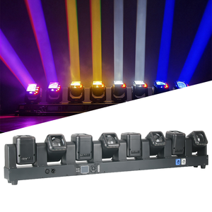 Igracelite 8 <span class=keywords><strong>Yeux</strong></span> 40W RGBW 4-en-1 Barre de lumière LED à tête mobile avec Zoom Wash Beam DMX512 RDM pour éclairage de scène Disco Club - Product Image 1
