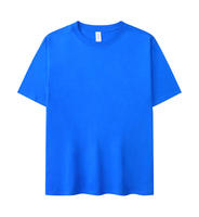 Camisetas de Algodón 100% de Alta Calidad al por Mayor, Logotipo Personalizado en Relieve, Multicolor, Cómodas, Corte Regular, Impresión Digital, Unisex, Lisas