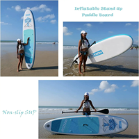 En stock planches de sup gonflables planches à pagaie planche à pagaie debout jeu d'eau surf accessoires standard Isup