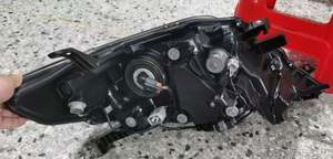 Faro Delantero LED Negro LC Prado FJ150, Original de Segunda Mano, Usado, Genuino, Modelo 2014-2017, Tinte Oscuro para FJ - Product Image 3